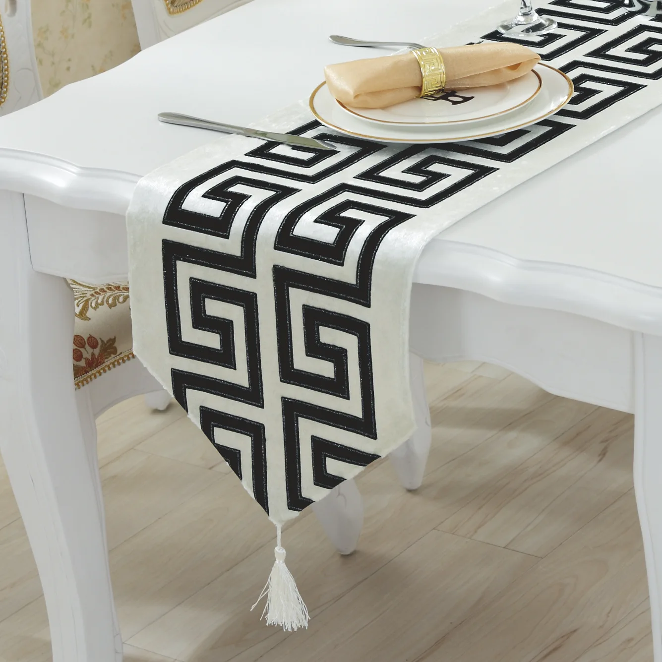 

Modern Table Flag Chinese Style Classic Table Flag Tablecloth Living Room Table TV Ark Tea Table Cloth Bed Flag