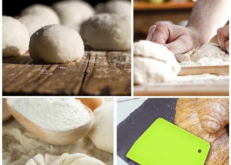 Manufacturers Direct Selling Baking Tool Plastic Pp Scraper Cake Scraper Cream Scraper Dough Scraper