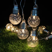 Indoor Lights Festoon Clear Bulbs Christmas Patio Fairy String Lights Street Outdoor Garlands New Year Wedding Decorations