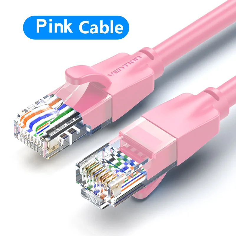 Vention High-Speed Cat 6 Ethernet Patch Cable - Ultra-Durable RJ45 Internet LAN Cord
