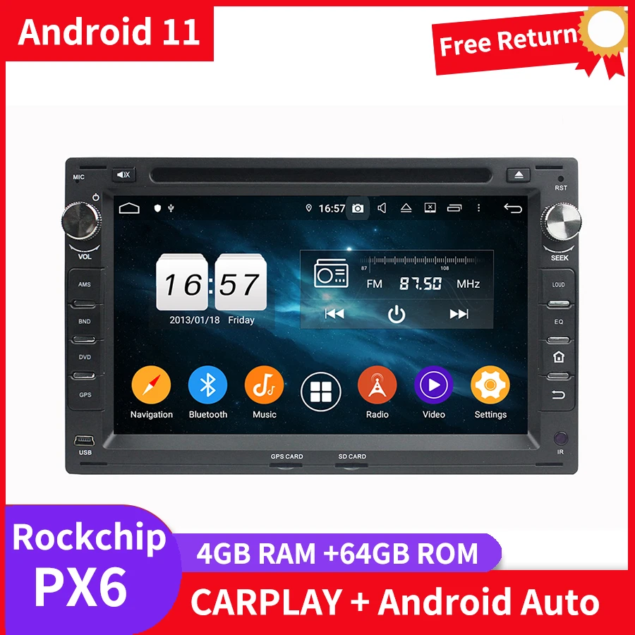 Klyde PX6 для VW Passat B5 Golf4 Polo Bora Jetta Sharan T5 1999-2005 2din DVD Navi GPS автомобильный Android радио
