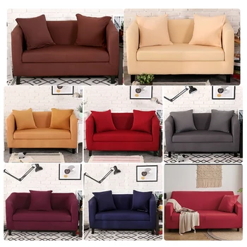

Elastic Stretch Sofa Cover For Living Room Stretch Slipcovers Waterproof Cover Chair Armchair Cover Corner Sofa Towel