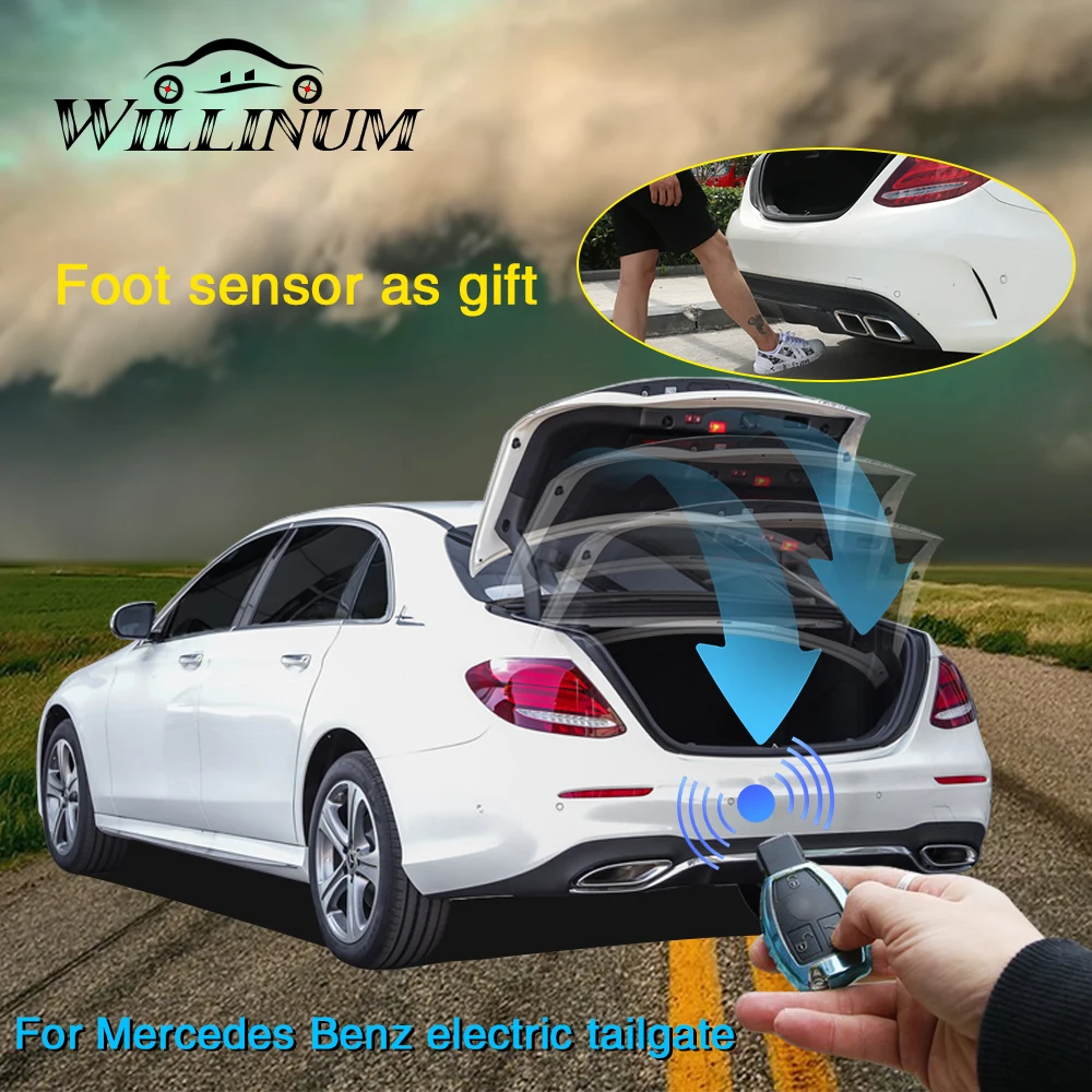 Electric tailgate for Benz W213 Mercedes car intelligent electric tail gate remote control power operated trunk opening close Electric tailgate for Benz W213 Mercedes car intelligent electric tail gate remote control power operated trunk opening close