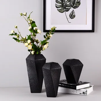 

vase, northern European style flowers, dry flowers, flower applicators, living room, model room, home furnishings