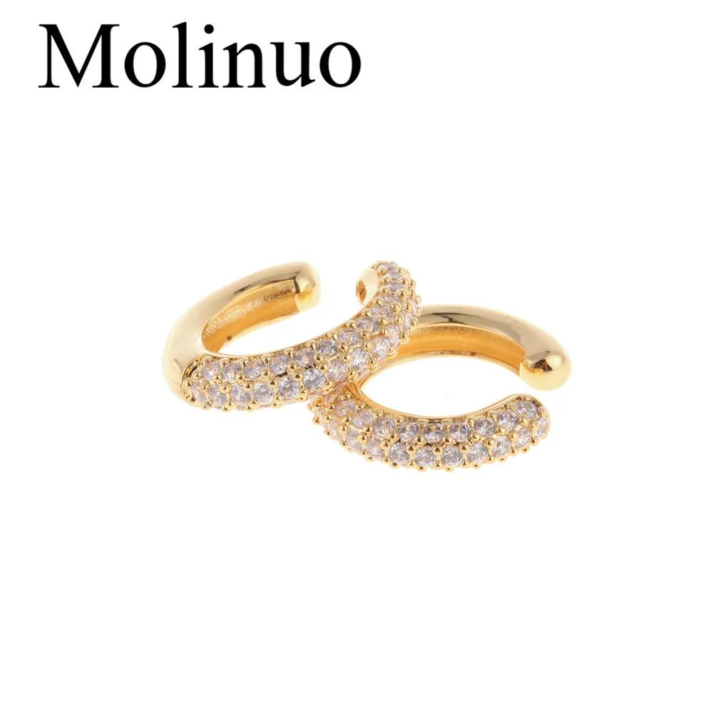 Molinuo, новая мода, пирсинг, клипсы для ушей, стиль панк индивидуальность, женские трендовые стильные ювелирные изделия, серьги, подарок, вечерние, свадебные, Обручальные