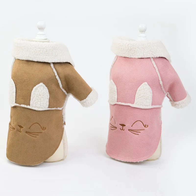 Pet Winter Warm Costume Thickening Outfits Puppy Coats Jackets Dog Coat Chihuahua French Bulldog Pug Clothing