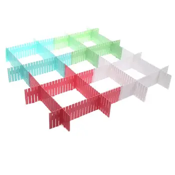 

12PCS Drawer Divider Free Combination Drawer Clapboard Drawer Organizer Deviders Household Classfication Deviders for Dresser