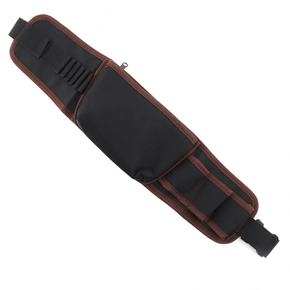 Multifunctional Durable Waterproof Waist Tool Bag with 8 Holes and Electric Drill Pocket for Home / Industrial Maintenance