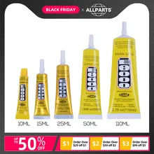 Лучший E8000 Клей 15 мл/50ml110ml многоцелевой клей эпоксидная смола DIY ремесла стекло сенсорный экран ремонт сотового телефона