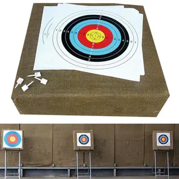 

10pcs High Quality Archery Target Paper Practice Shooting Target Paper For Target Shooting Replacement Archery Target Equipment