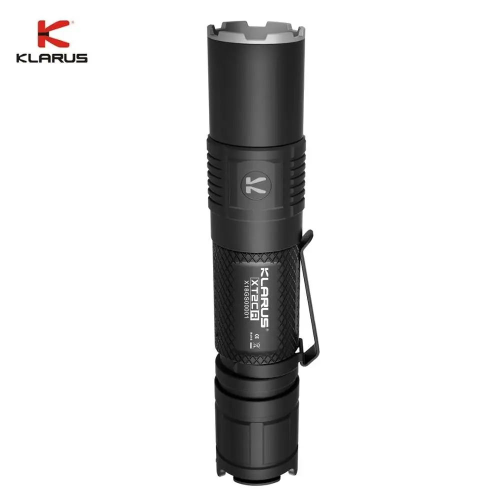2020 KLARUS XT2CR CREE XHP35 HD E4 светодиодный фонарик 1600 люмен компактный супер яркий