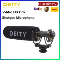 Deity-Kit de ubicación v-mic D3 Pro, micrófono de condensador para cámara de estudio profesional, micrófono para canon, Nikon, Sony, dslr VS RODE