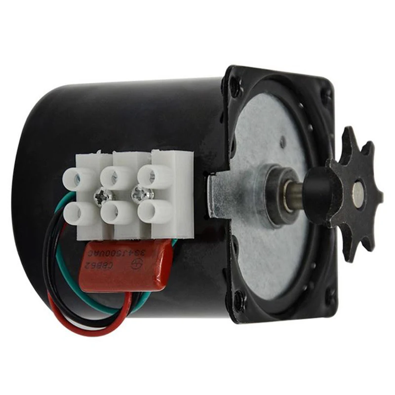 Новый Ac220V 2 5 R/мин инкубатор автоматический двигатель поворота яйца Шестерни