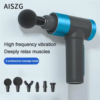 

LCD Display Massage Gun Deep Muscle Massager Muscle Pain Body Massage Exercising Relaxation Slimming Shaping Pain Relief