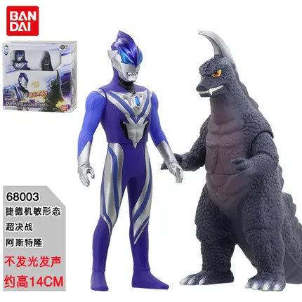 

Bandai Genuine Product Ultraman Monster Jade Smart Form Battle Asos Tron Soft Silcone Toy 68003
