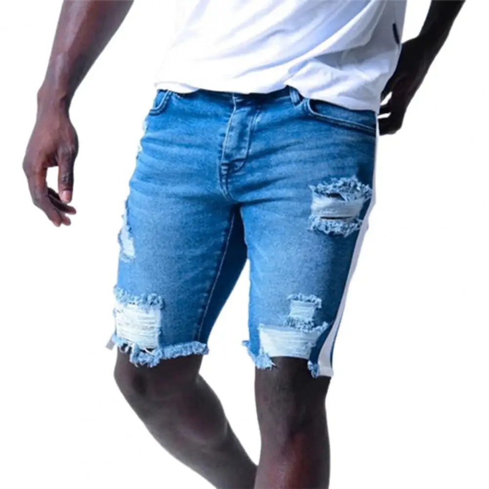 Source Top design cool stylish men jeans half pant design mens denim shorts  on malibabacom