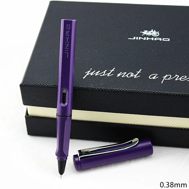 Ручка перьевая пурпурная с подарочной коробкой 0 38 мм|fountain pen|nib fountain penfine nib pen |