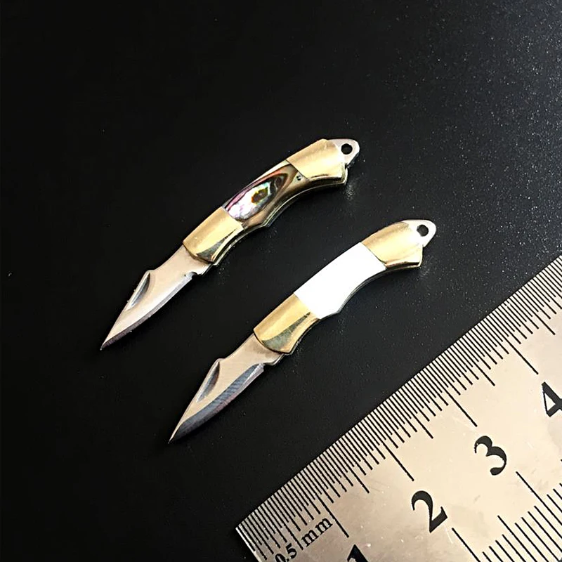 

pocket knife Natural Shell Mini Small Keychain Folding Knife Outdoor Tactical Tool Hunting survival microtech edc knife camping
