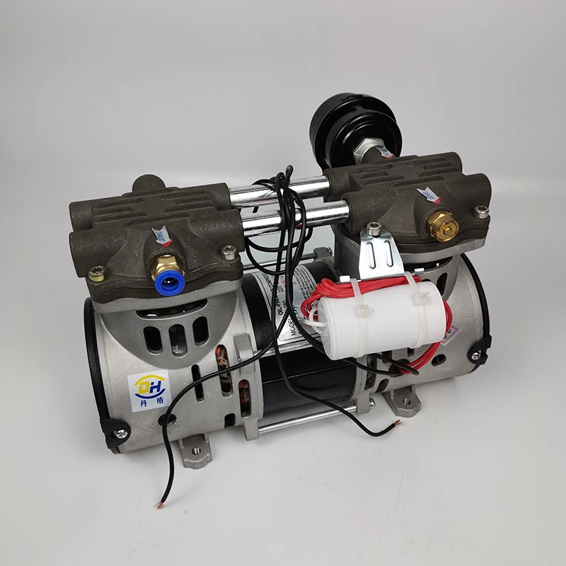 OL280 маленький бесшумный воздушный компрессор без масла головка 300W 60L медицинская