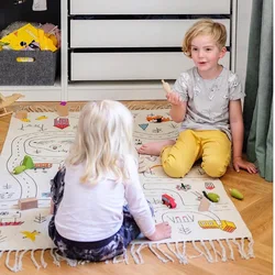 Tentes de jeu, tapis de jeu pour bébé, rampant, pour chambres d'enfants, jouets, accessoires Photo 