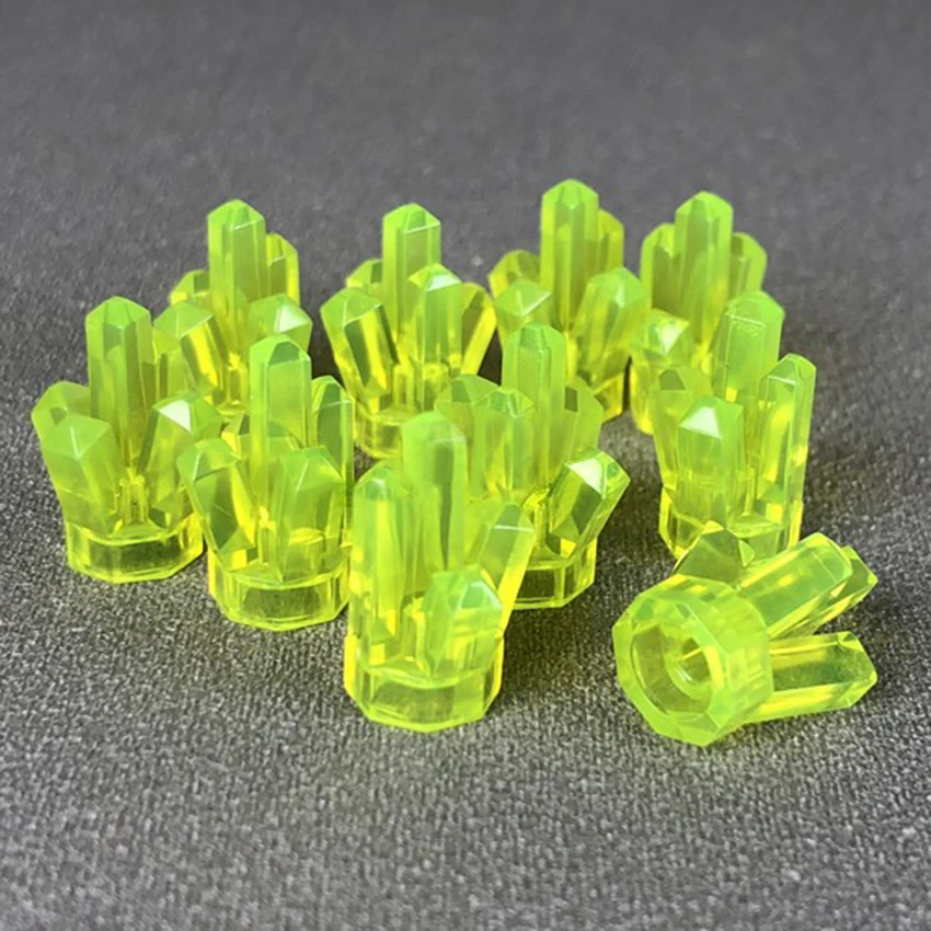 10Pcsset Crystal Gem Building Blocks Legoings MOC Figures Accessories Bricks City Model Building Set DIY Kids Gifts Toys (2)