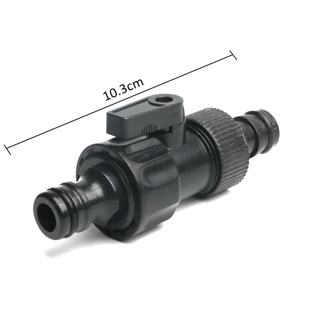 1 Százalékos Műanyag Kerti Gyors Csatlakozó Szelep Öntöző Tömlőhosszabbítás Adapter Meghosszabbító Tömlőszerelvények Kapcsoló - Image 2