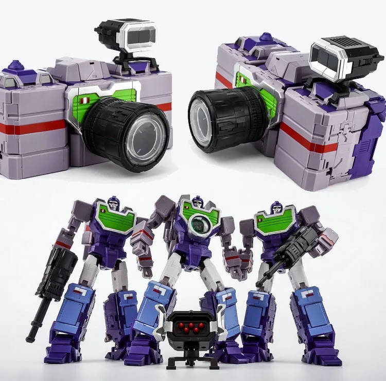 

KFC Transformation EAVI METAL P5:A Camera Opticlones Three Brothers Action Figure Robot Toys