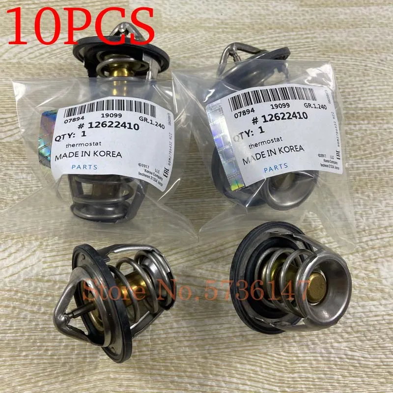 

Термостат двигателя для Buick New LaCrosse Regal 2.4L GL8 Chevrolet Captiva Malibu Equinox GMC Pontiac G5 OEM #12622410, 10 шт.