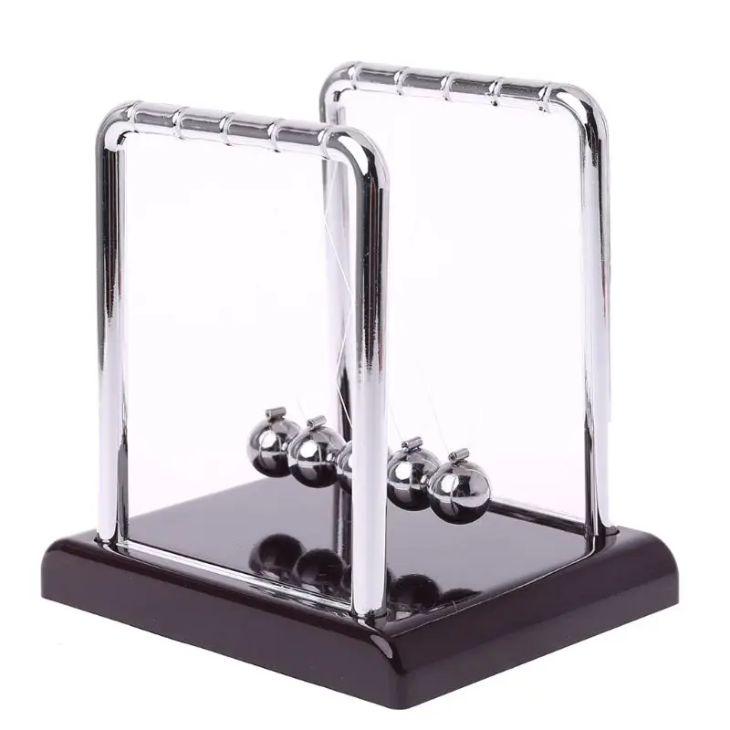 Cradle Steel Newton's Balance Ball Physics Science Pendulum Fun Desk Toy Gift Games Educational Desk Home Decoration