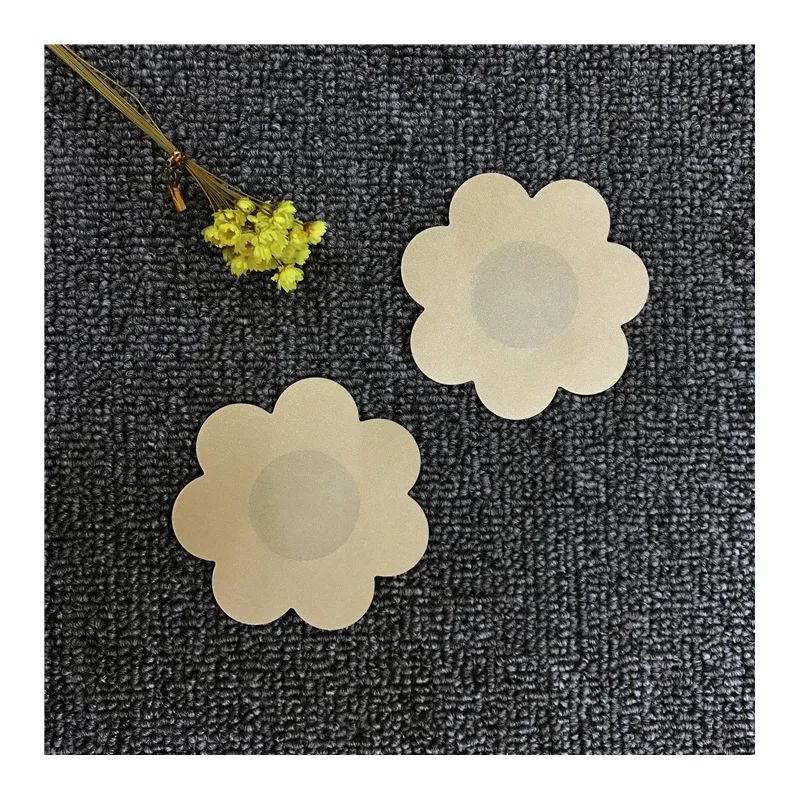 Новинка 1 пара (2 шт.) Сливовый цветок нагрудные соски Чехлы Одноразовые