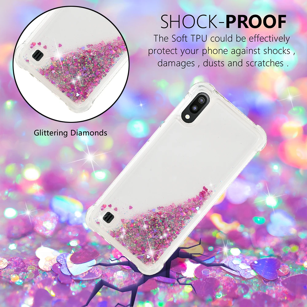 Quicksand Glitter Cover For Samsung Galaxy A10 A20 A30 A40 A50 A70 A10e A20e A10s A20s 3