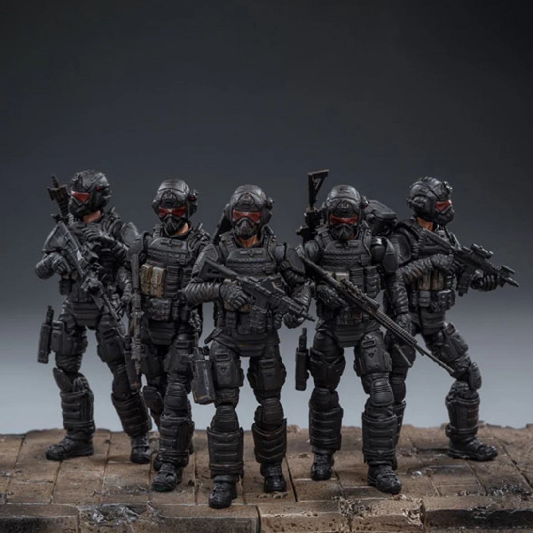 

5Pcs 10.5cm 1/18 3D DIY Removable Soldier Model Army Airborne Commandos Model with High Degree of Reduction