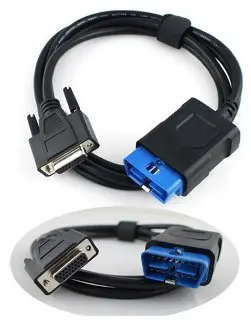 OBDII 16 pin Светодиодный основной кабель подходит для vd tcs cdp pro plus OBD2 авто кабель obd 16pin испытательный кабель multidiag pro Кабель - Цвет: Синий