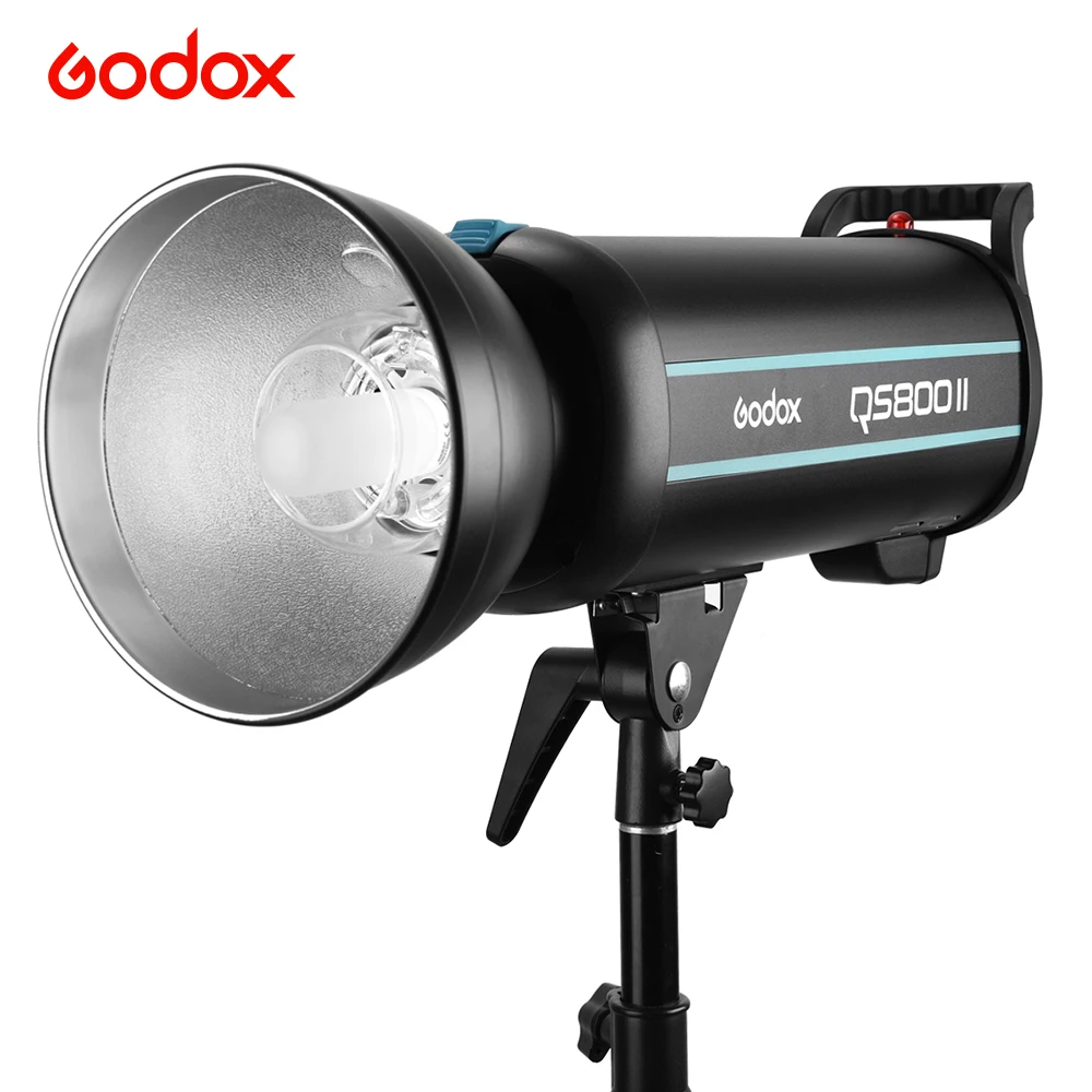 US $349.00 Godox QS800II 800Ws Professional Studio Strobe With BuiltIn Godox 24G Wireless X System Offers Creative Shooting
