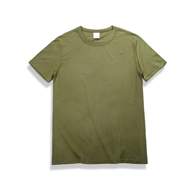 B6101 ArmyGreen Мужская Летняя свободная футболка, удлиненный оверсайз, Мужская Уличная футболка в стиле хип-хоп Канье, одежда с короткими рукавами, 6 цветов - Цвет: B6101 ArmyGreen