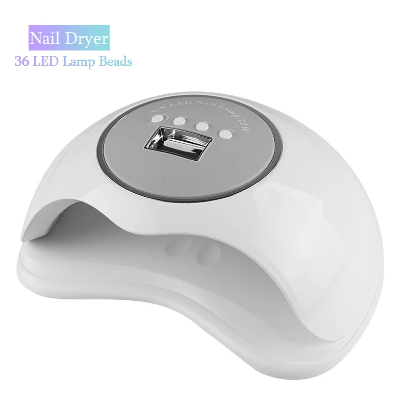 Uv Lamp For Nail Nail Dryer 36 Led Lamp Nail For Nails Drying Manicure