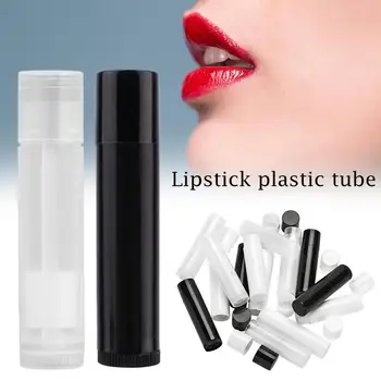 

10pcs Color Lipstick Tube Empty Chapstick Lip Gloss Balm Tube With Caps Container Bottle For Women Custom Lipstick Packaging