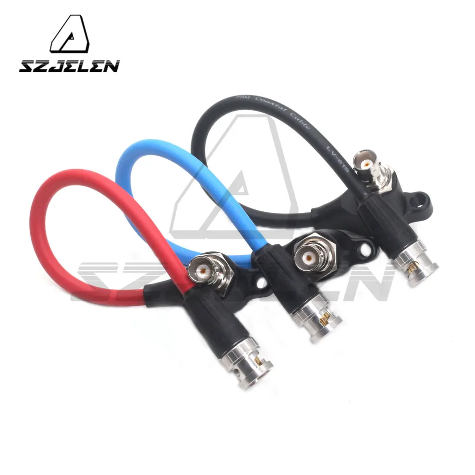 SZRMCC SDI Protector Galvanische Isolator kabel 12G 6G HD SDI BNC Male naar vrouwelijke kabel voor RED Komodo RED Komodo Blackmagic Alexa camera (20cm