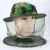 Camo Beekeeping Hat Head Face Protection Veil Mask Hat Bee Bug Insect Anti-mosquito Safety Prevention Head Net