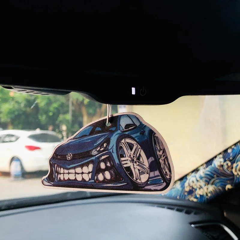 1 шт. подвесной автомобильный освежитель воздуха для Volkswagen Beetle Golf зеркало заднего вида кулон автомобильный парфюм подвешиваемый