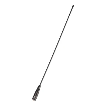 

UV VHF/UHF 144/430Mhz Double Band Radio Antenna Flexible Female Antennas NA-771,15.6-Inch Whip For Walkie-talkie
