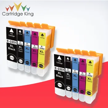 

Cartridge King 10PK 33XL Compatible ink cartridge for Epson XP-530 XP-630 XP-830 XP-635 XP-540 XP-640 XP-645 T3351 T3361 printer