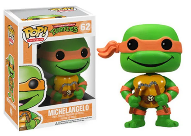 

Funko Pop! Teenage Mutant Ninja Turtles Raphael 62 # (Genuine Overstock) Model Ornaments