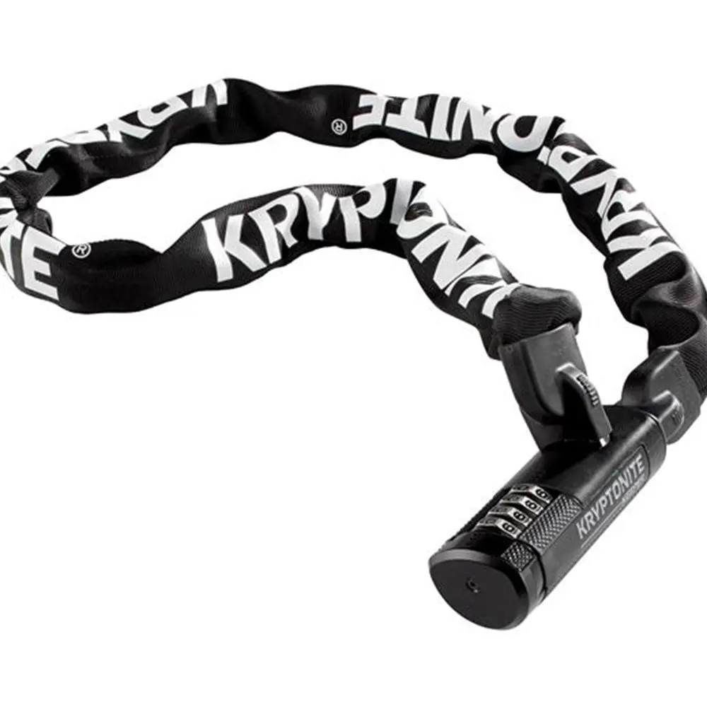 Замок велосипедный Kryptonite 2021 Keeper 712 Combination Integrated chain (7mm x 120cm) | Спорт и развлечения