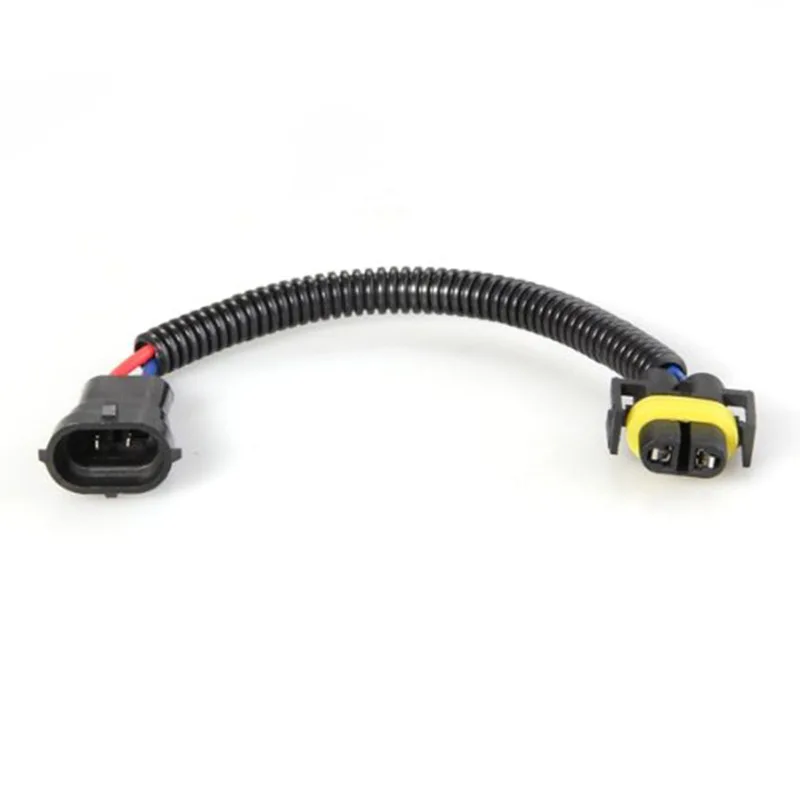 

Factory Direct H11 Male And Female Converter Cable H11/H8/H9 Lights Lamp Holder Adapter Car Headlight Conversion Wiring Harness
