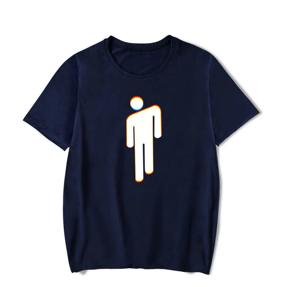 Billie Eilish Men T Shirt Summer Print Short Sleeve 3D Cotton Casual Harajuku Funny Tee |