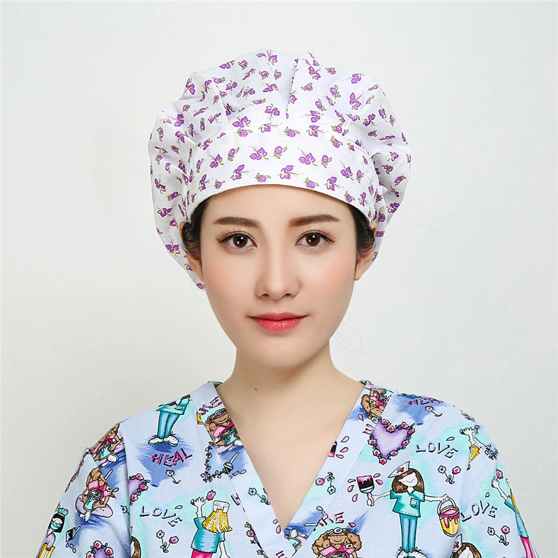 Vkamoli, высокое качество, медицинские рабочие шапки, шапка для операционной комнаты, хирургическая шапка для домашних животных, больница для длинных волос, медицинский хирургический колпачок