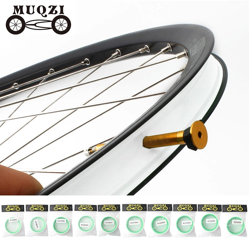 MUQZI juego de ruedas de carbono para bicicleta montaña, cinta de llanta sin cámara, ultraligera, ancho 16/18/21/23/25/27/29/31/33/35mm de 10m|Llantas| - AliExpress