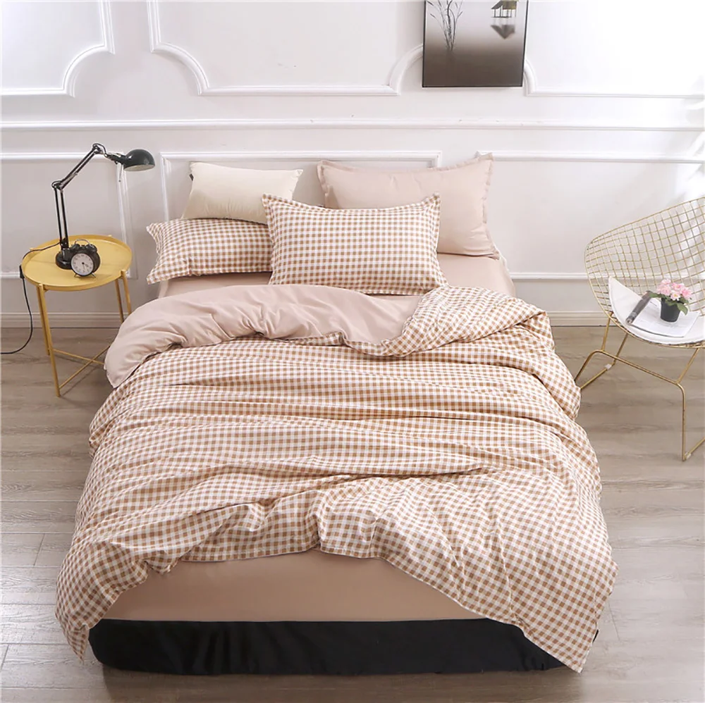 Purple Bedding Set Thumпостельные принадлежности Мультяшные свинки постельные принадлежности набор King size прекрасный Забавный креативный пододеяльник Королева Полный Твин одиночный уникальный дизайн постельный комплект - Цвет: Purple Bedding Set