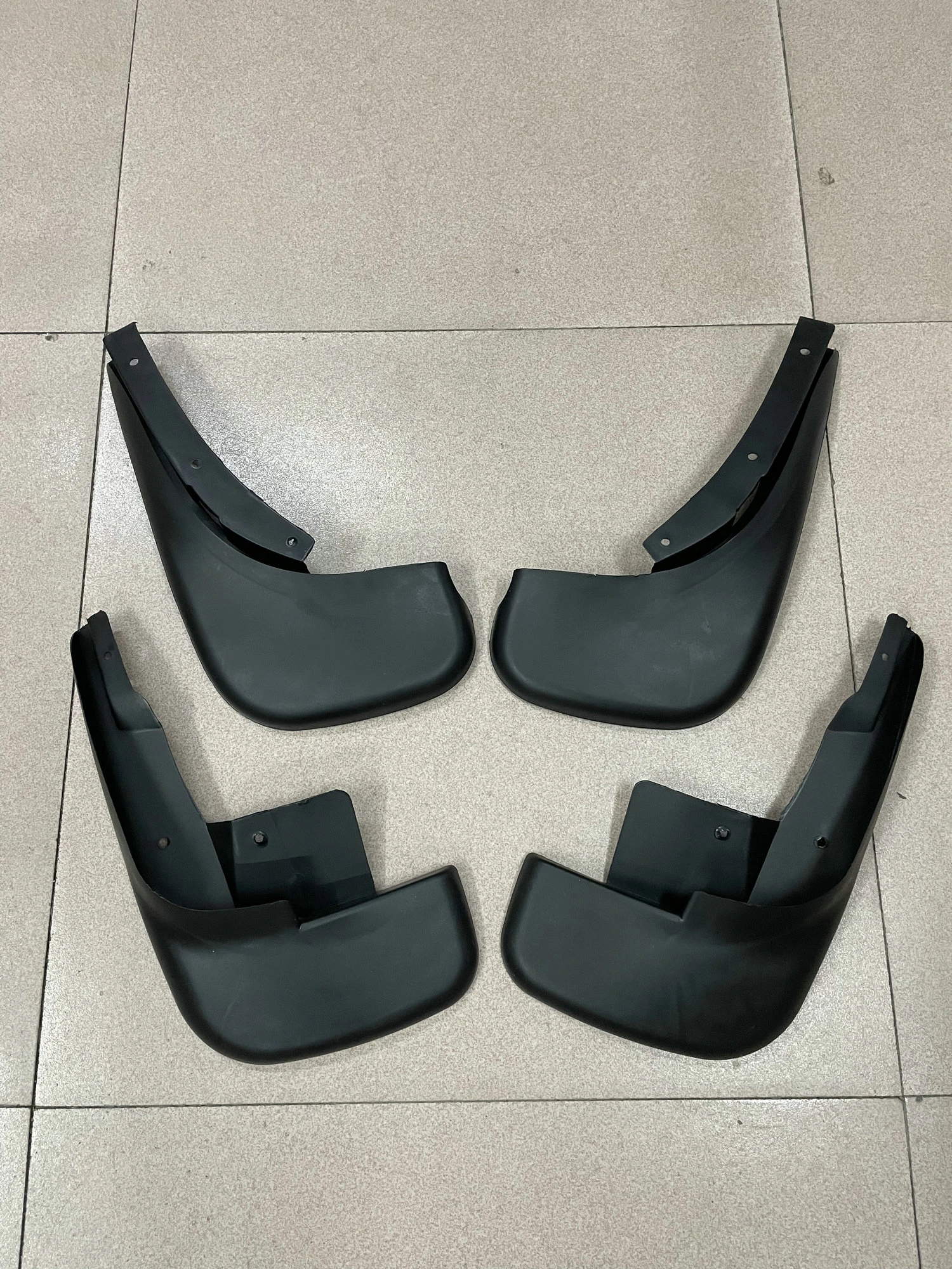 Black Mud Guard Mud Flap Splash Flap For Vw Volkswagen Polo 9n